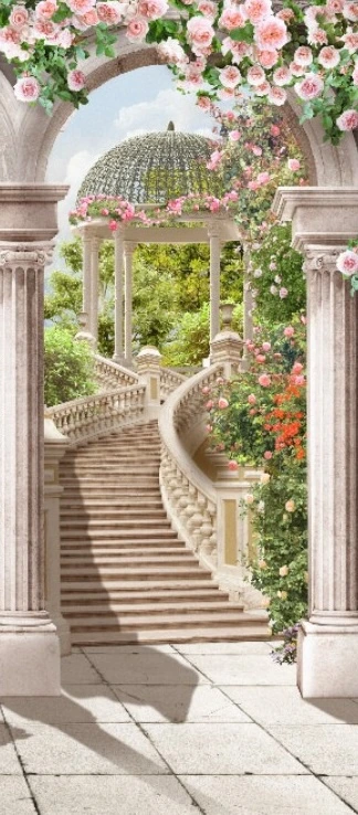 Фотообои и фрески на стену - арка, арки, узкая, античные, хорошего качества, красивые, итальянская фреска