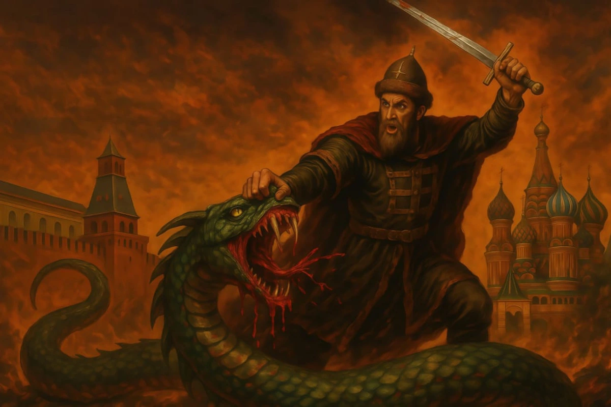 Фотообои и фрески на стену - наши работы, иван грозный