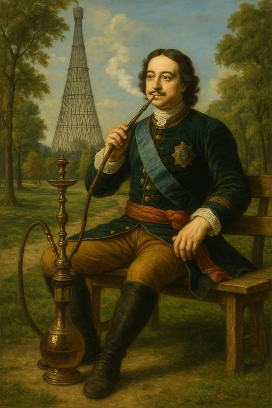 Фотообои на стену - наши работы, петр первый