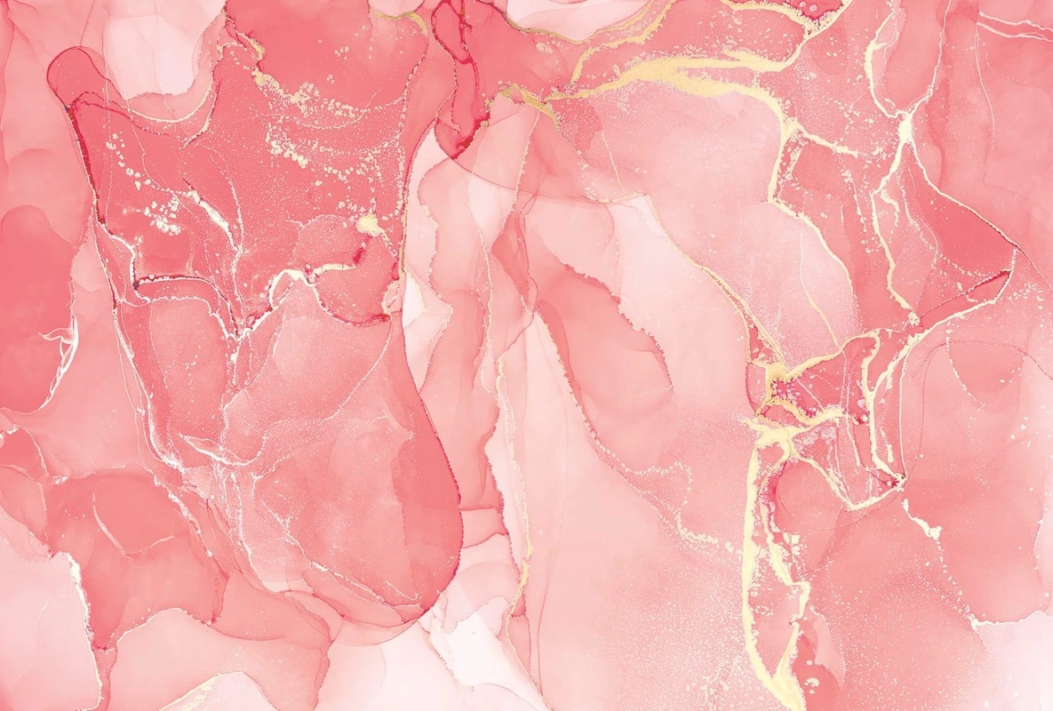 Фотообои на стену - флюиды, нежно розовая, светло розовая, с золотом, красивые, светлые
