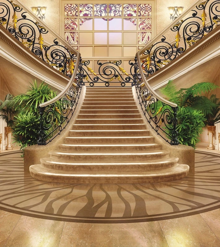 Фотообои на стену - классика, архитектура, лестница