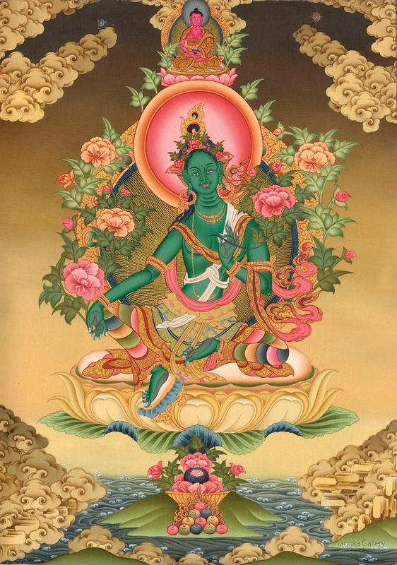 Фотообои и фрески на стену - в гостиницу, восточные, индийские, оранжевые, желтая, зеленая, розовая