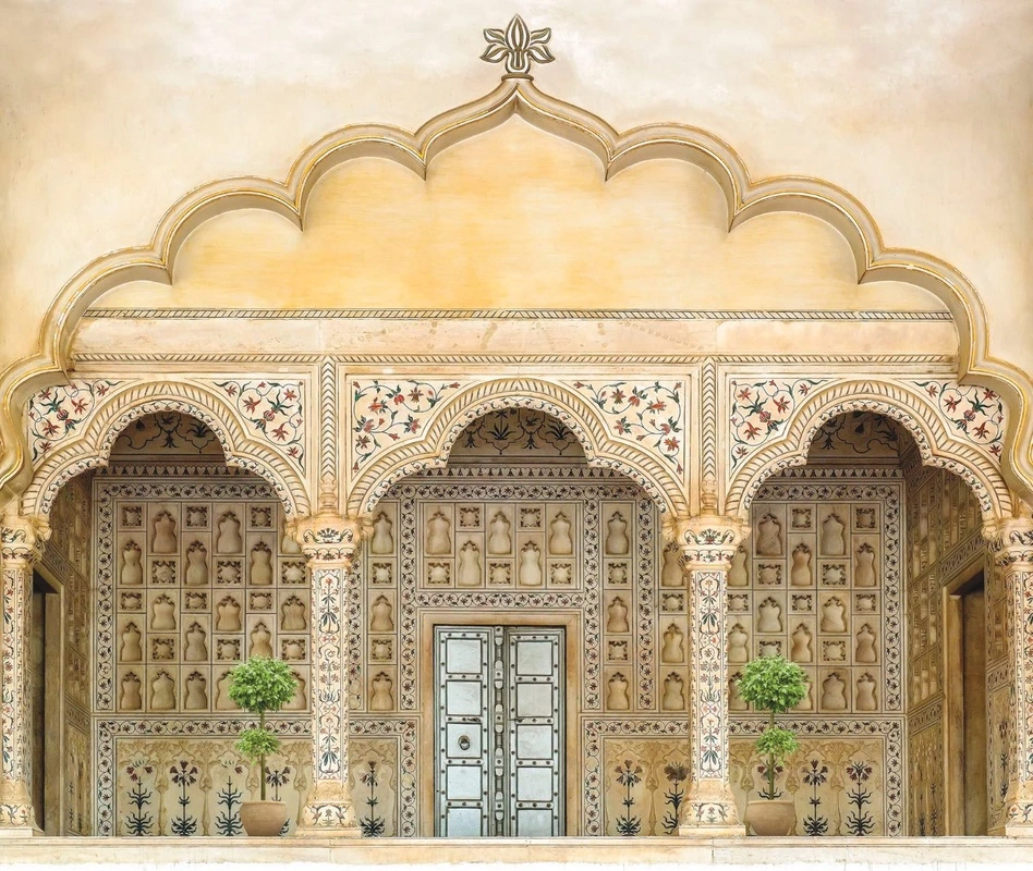 Фотообои и фрески на стену - пейзаж, восточные, портал