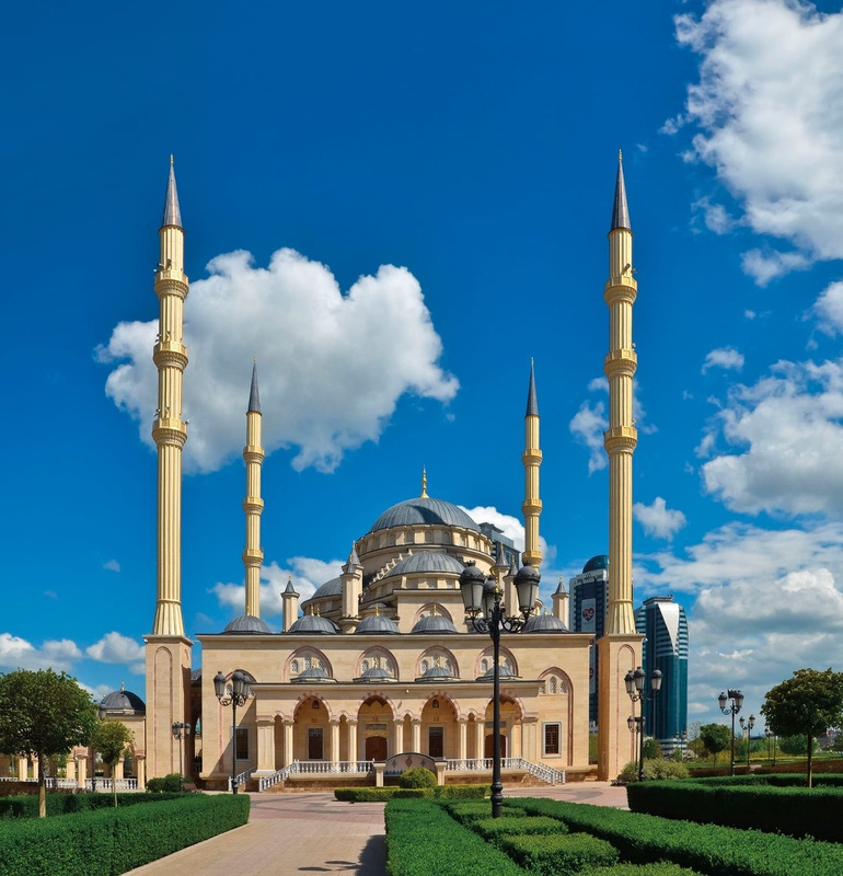 Фотообои на стену - пейзаж, восточные, город, мечеть