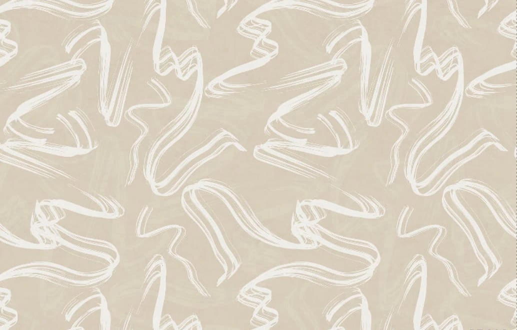 Фотообои и фрески на стену - графика, бело-бежевая, бежевые, линии, белые