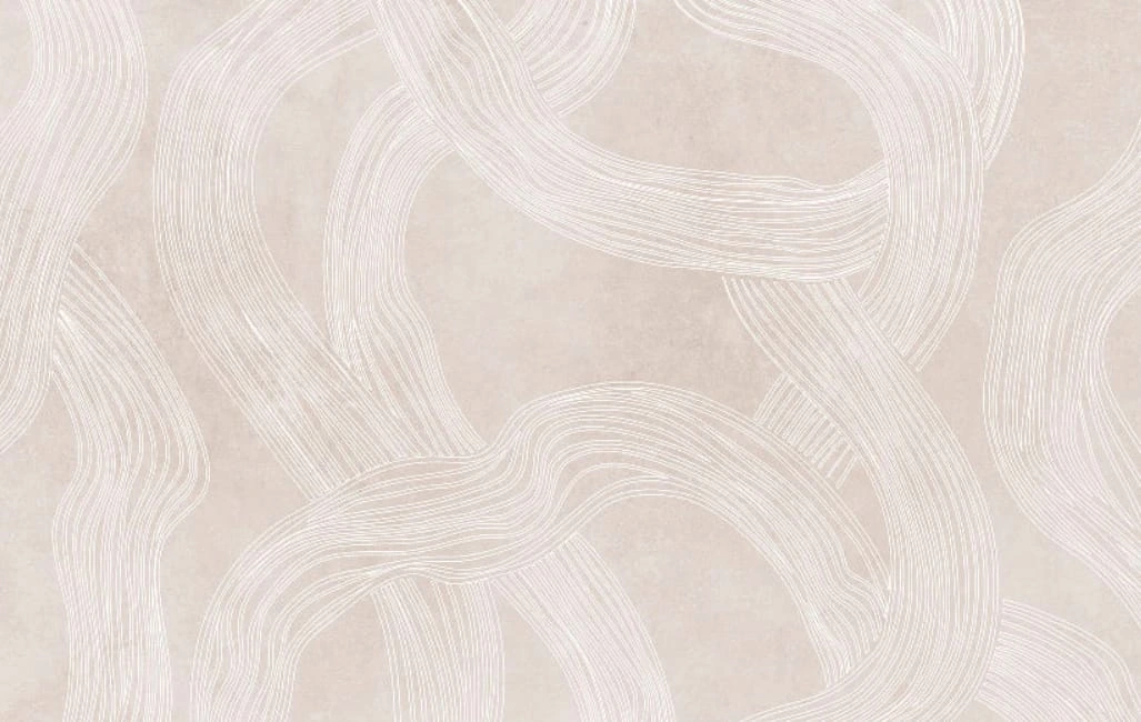 Фотообои и фрески на стену - графика, бежевые, линии, светлые