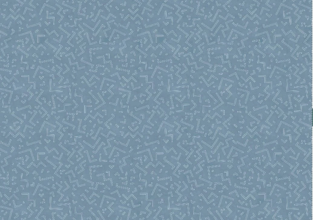 Фотообои и фрески на стену - графика, геометрия, серо-синий