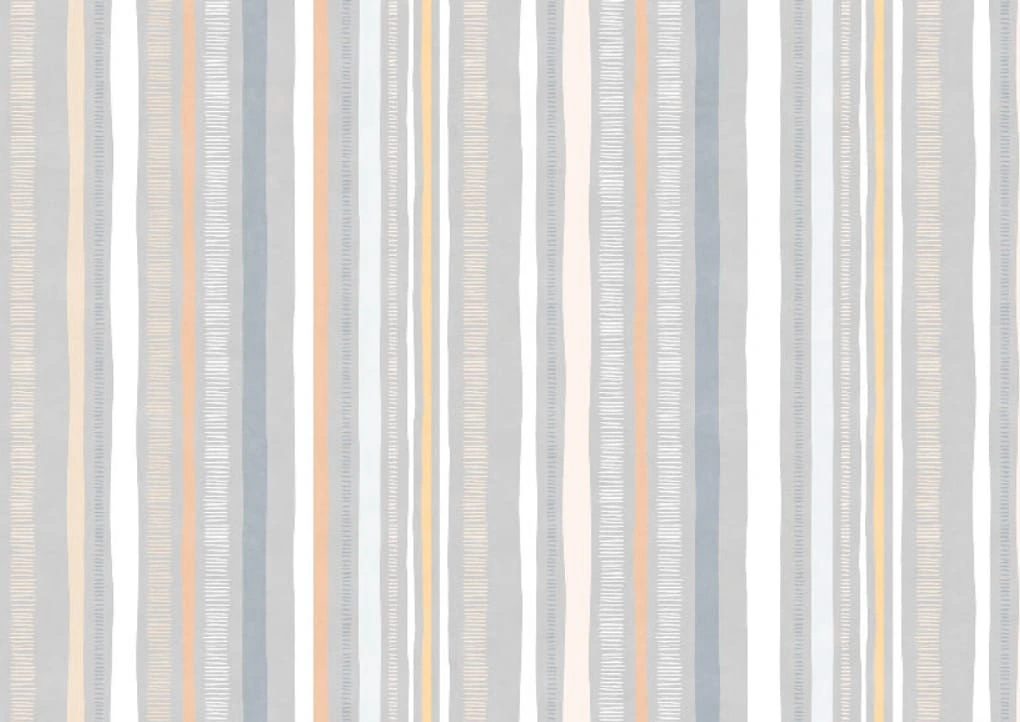 Фотообои и фрески на стену - графика, геометрия, серая, полосы, вертикальные