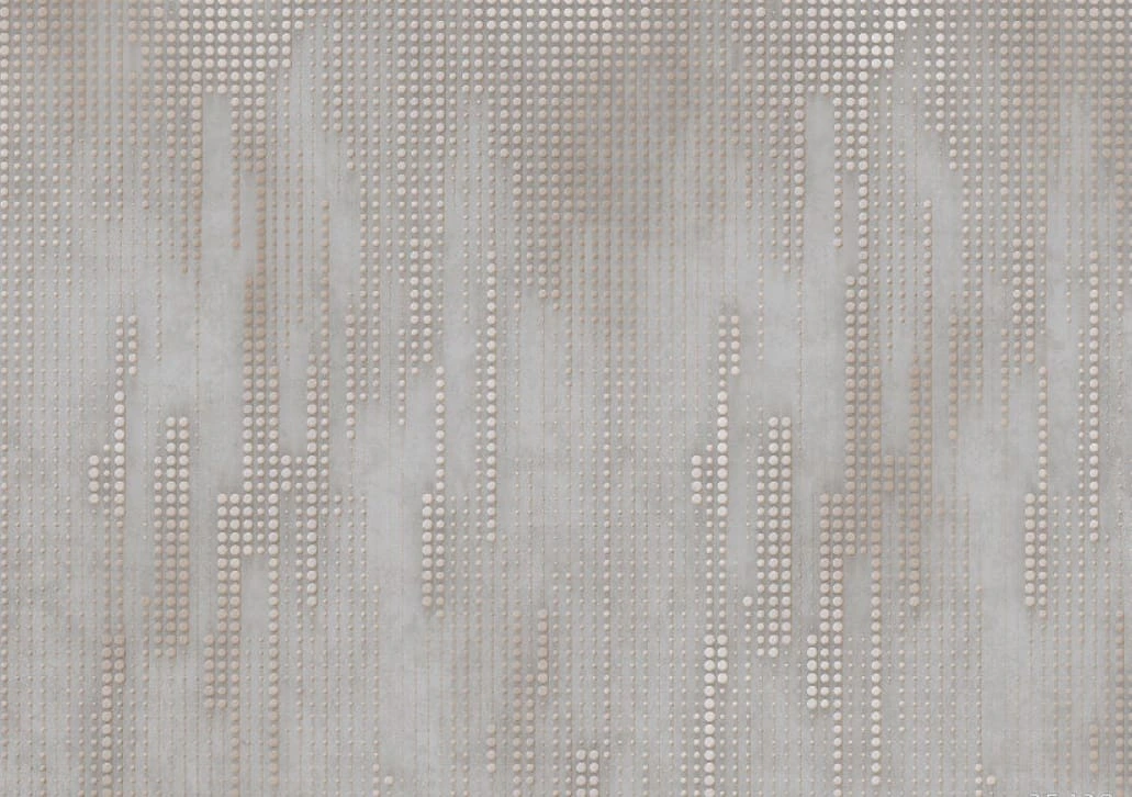 Фотообои на стену - графика, геометрия, серая, кружочки