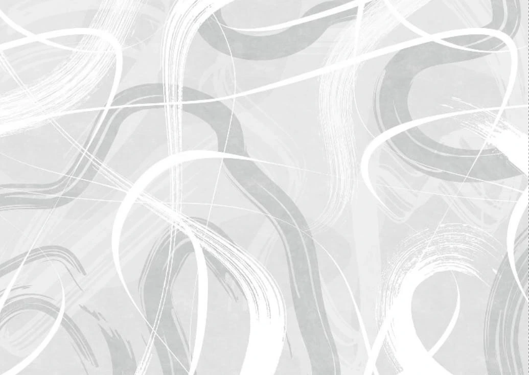 Фотообои на стену - графика, серая, белые линии