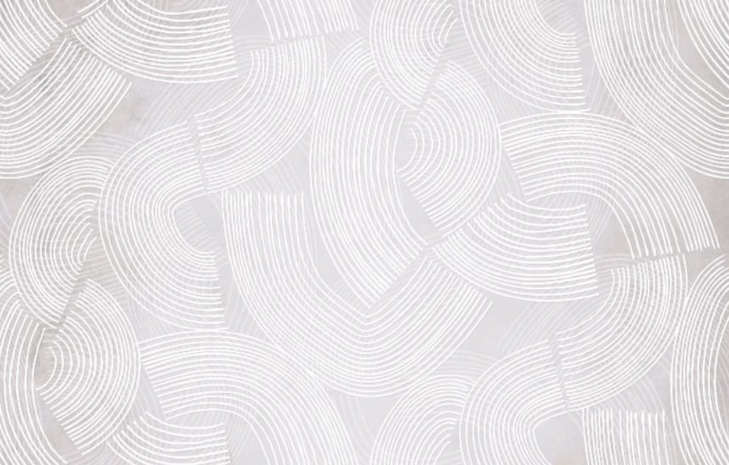 Фотообои и фрески на стену - графика, бело-серая