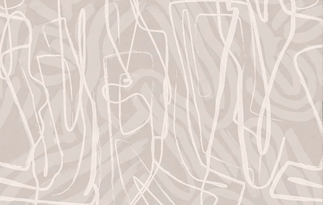 Фотообои и фрески на стену - графика, абстракция, бежевые, белые