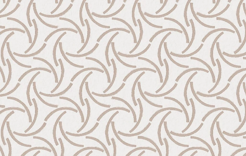 Фотообои и фрески на стену - графика, узоры, на белом фоне, бежевые