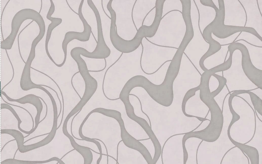 Фотообои и фрески на стену - графика, абстракция, бежево-серая