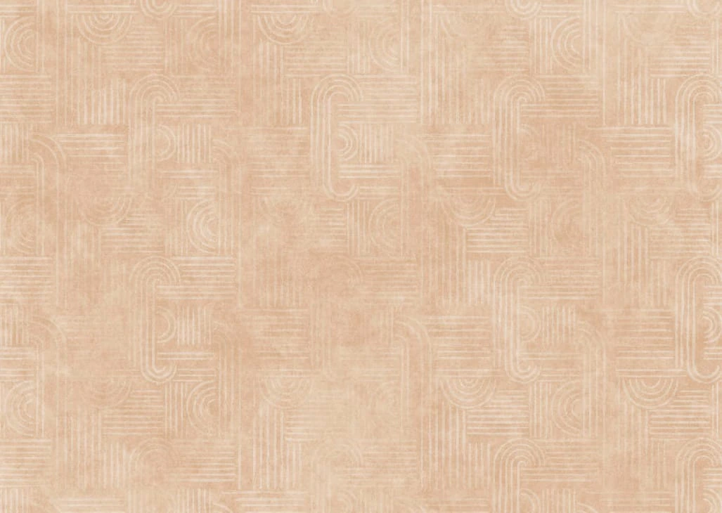 Фотообои и фрески на стену - графика, геометрия, светло коричневая, белые линии