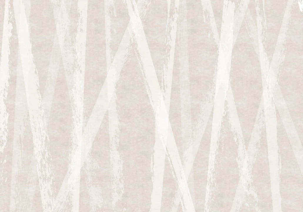 Фотообои и фрески на стену - графика, геометрия, светло бежевая, белые, вертикальные полосы