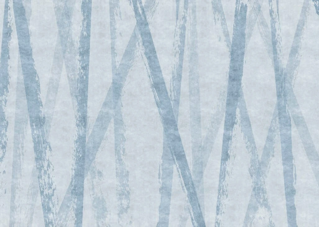 Фотообои на стену - графика, геометрия, голубая, синий, полосы, вертикальные