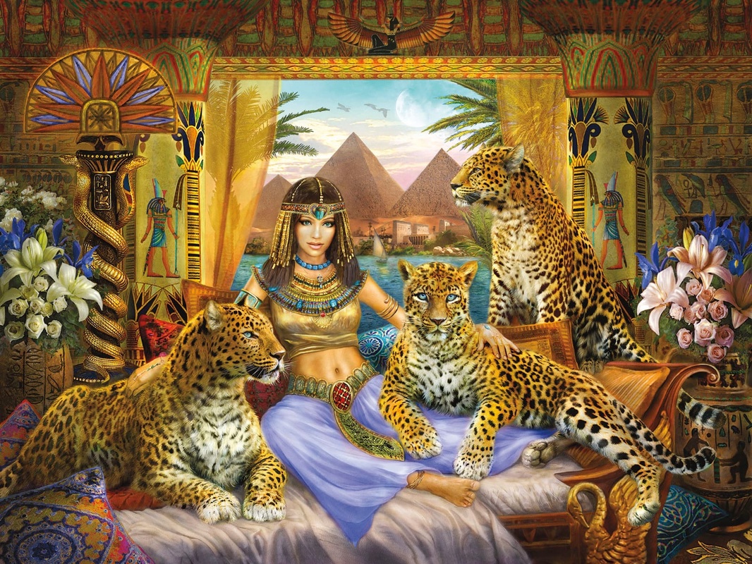 Фотообои на стену - молодежные, девушка, тигры, восточные