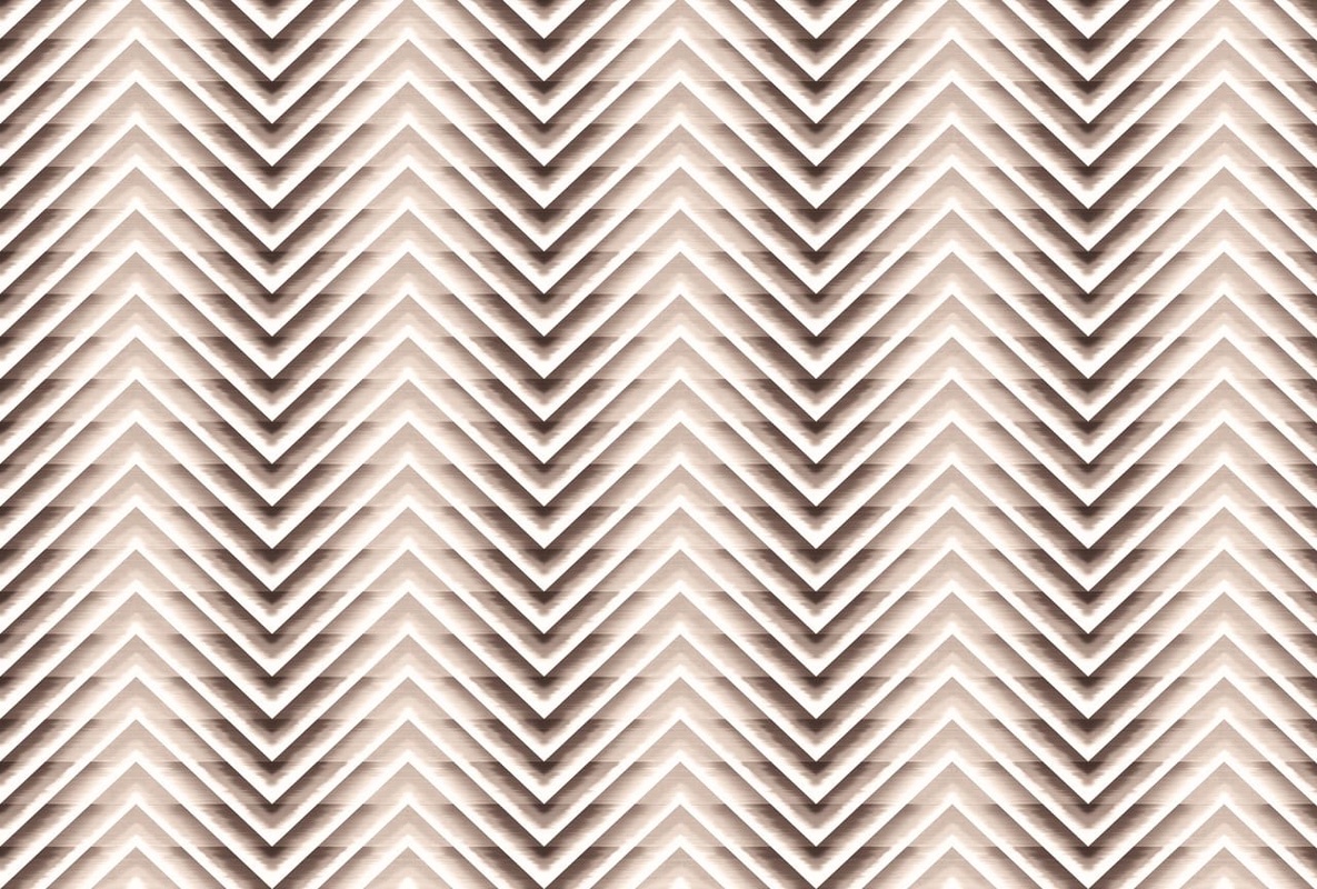 Фотообои и фрески на стену - геометрия, узор, бело-бежевый