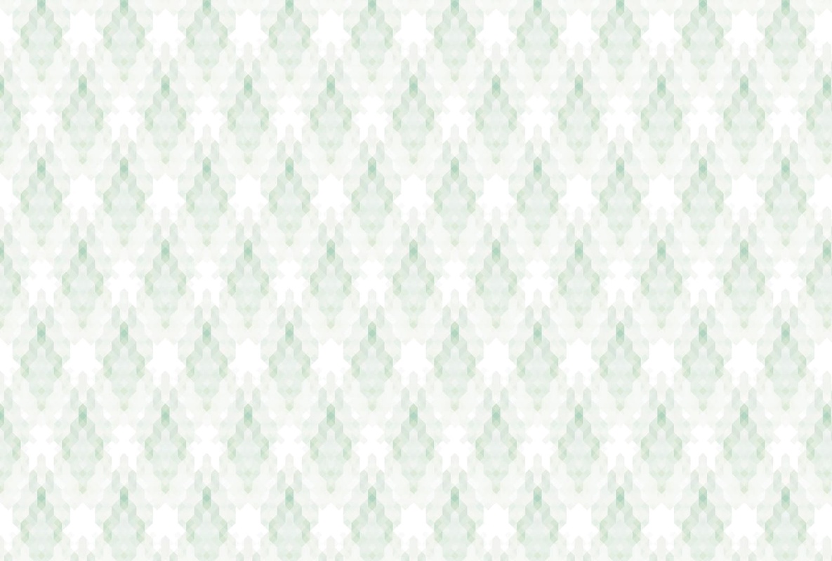 Фотообои и фрески на стену - геометрия, узоры, голубая