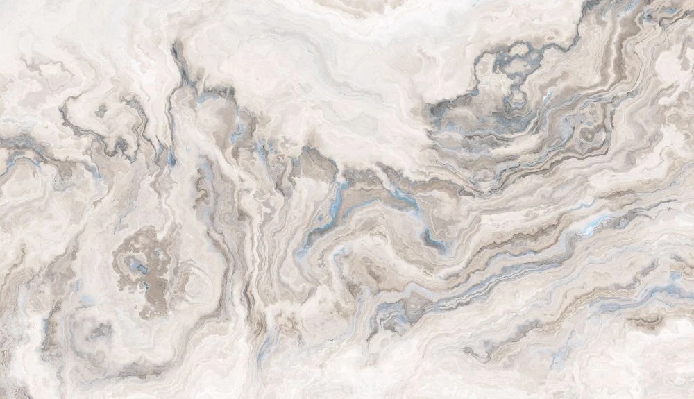 Фотообои на стену - в ванную комнату, под мрамор, бежевые, светлые