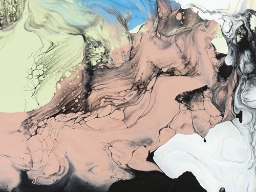 в ванную комнату, под мрамор, зелено-коричневая