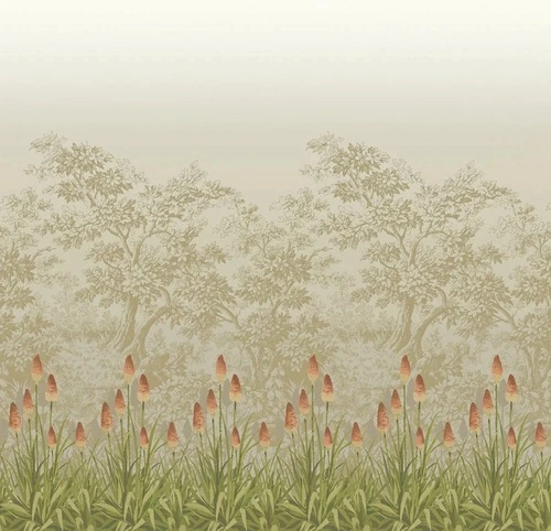 в загородный дом, деревья, зеленая, тюльпаны