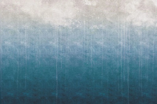 современные, акварель, бежево-синяя