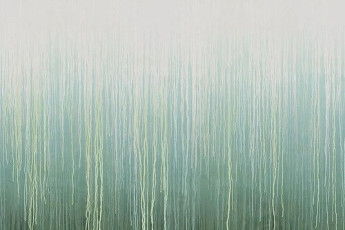 современные, акварель, бело-зеленая