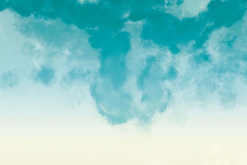 абстракция, облака, бирюзовые