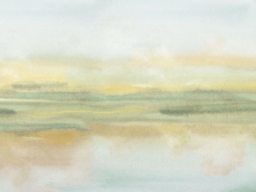 абстракция, пейзаж, зеленая