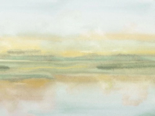 абстракция, пейзаж, зеленая