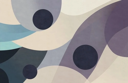 геометрия, круги, бежево-серая