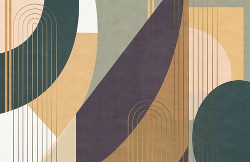 геометрия, яркие, черно-коричневая