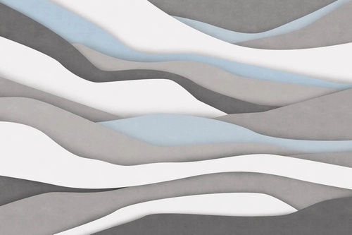 абстракции, полосы, серо-голубые