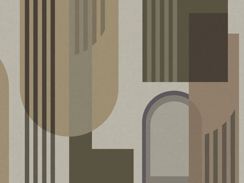 геометрия, коричнево-бежевые