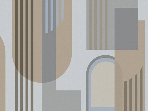 геометрия, бежевые, голубые