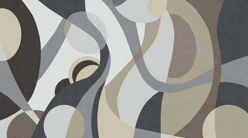 абстракция, коричневые, серо-бежевые