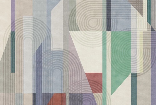 абстракция, серо-зеленая, сиреневая, серо-бежевая