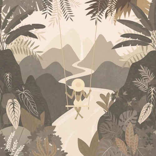 в детскую комнату, бежевые, серо-зеленые