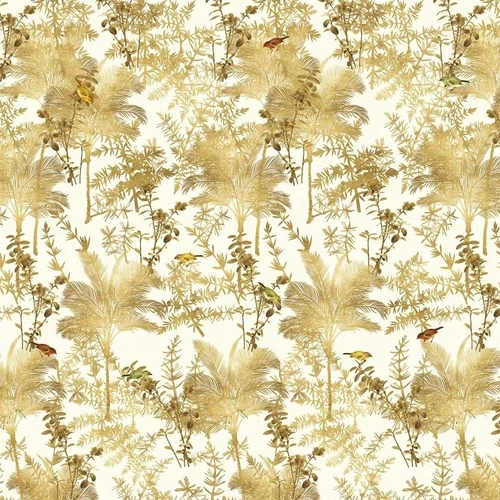 поталь, золото, листья, перья