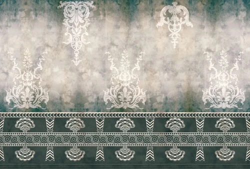 прованс, бежево-зеленая, в стиле прованс