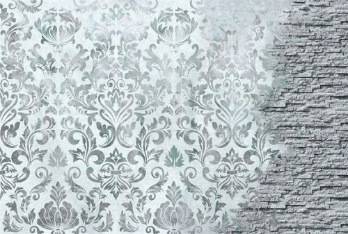 в стиле прованс, серо-голубая