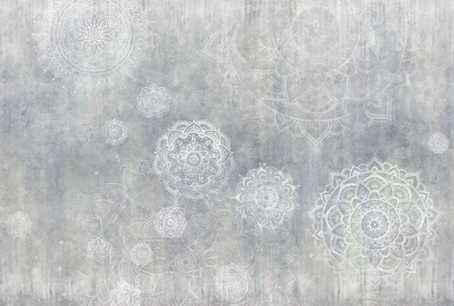 в стиле прованс, бело-серая