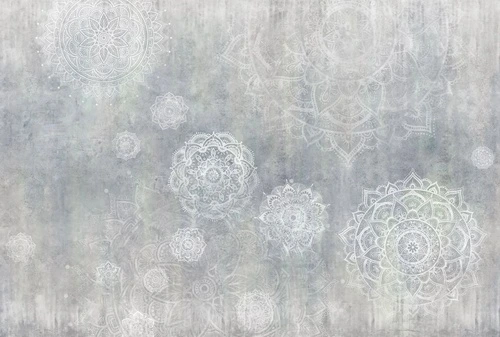 в стиле прованс, бело-серая