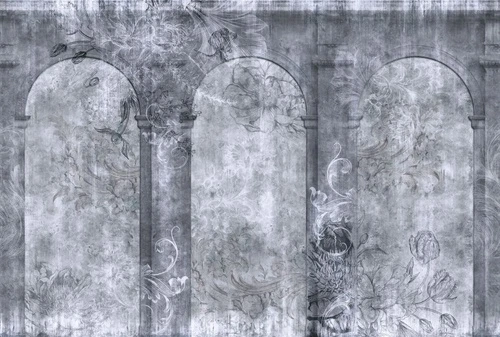 в стиле прованс, черно-белые, темно серая