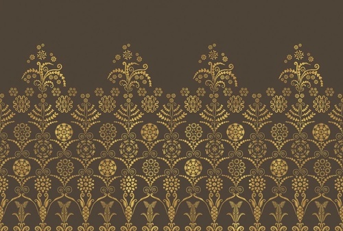 поталь, золотая, с золотом, на темном фоне, темно коричневая