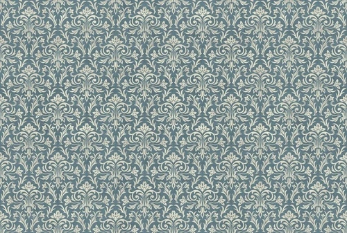 в стиле прованс, бежево-синяя, узор