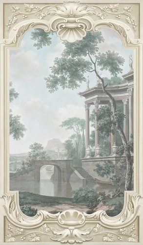 пейзаж, лес, новинки, на стену лес, античный парк