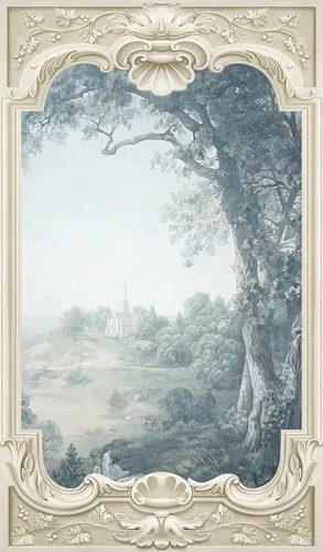 пейзаж, новинки, лес изумрудного цвета, обои зеленый лес